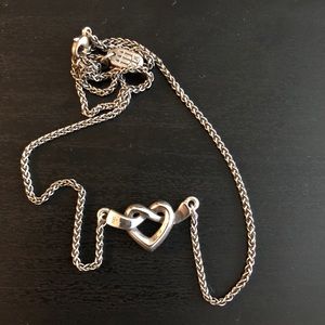 James Avery Heart Knot Necklace